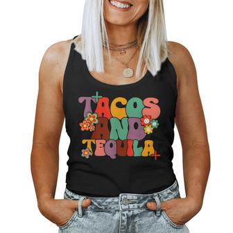 Cinco De Mayo Theme Bachelorette Party Tacos And Tequila Women Tank Top - Seseable