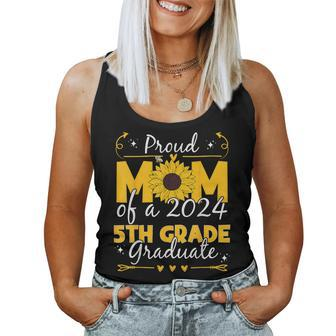 Class 2024 Graduation Proud Mom Of A 2024 5Th Grade Graduate Women Tank Top - Seseable
