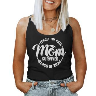 Classic Forget The Grad Mom Survived Class 2024 Women Tank Top - Seseable