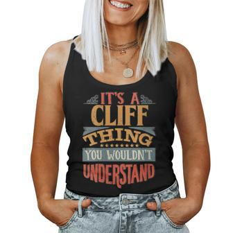 Cliff Name Women Tank Top - Seseable