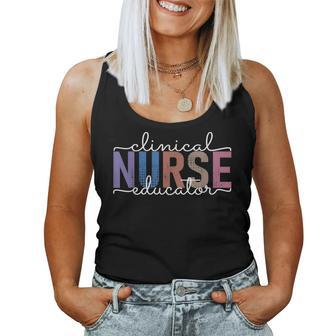 Clinical Nurse Educator Nursing Instructor Appreciation Women Tank Top - Monsterry