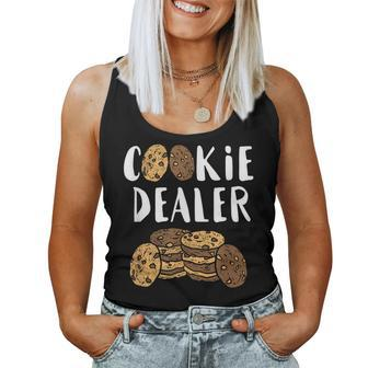 Cookie Scout Cookie Dealer Girl Troop Leader Women Tank Top - Monsterry UK