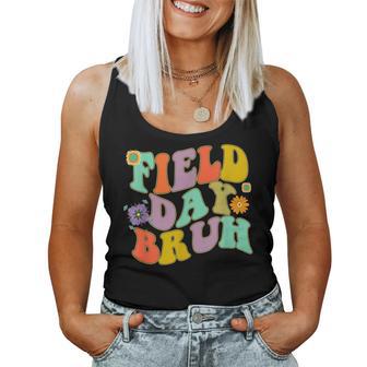 Cool Groovy Flower Field Day Bruh School Field Trip Women Tank Top - Monsterry UK