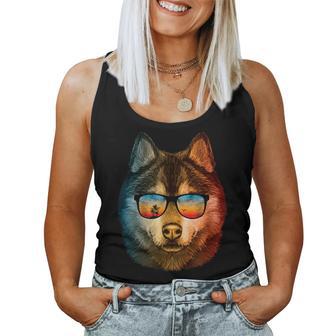 Cool Siberian Husky T For Boys & Girls Women Tank Top - Thegiftio UK