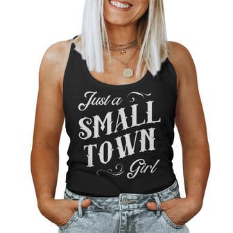 Country Small Town Girl Quote Home Town Pride Proud Cute Women Tank Top - Monsterry UK