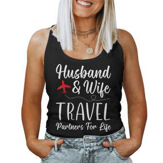 Couple Matching Husband And Wife Travel Partners For Life Women Tank Top - Monsterry AU