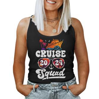 Cruise Outfits For 2024 Family Cruise Squad Matching Women Tank Top - Monsterry