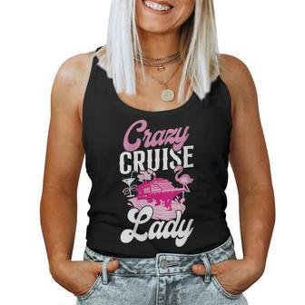 Cruise Ship Vacation Girl Crazy Cruise Lady Women Tank Top - Thegiftio UK