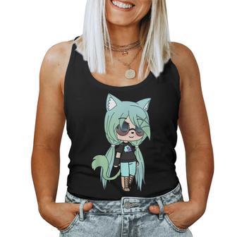 Cute Chibi Style Kawaii Anime Girl Chloe Chan The Tomboy Women Tank Top - Seseable