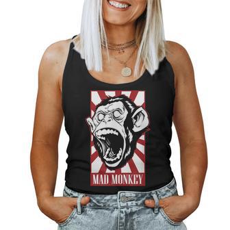 Cute Monkey Gas Father Dad Garage Women Women Tank Top - Monsterry DE