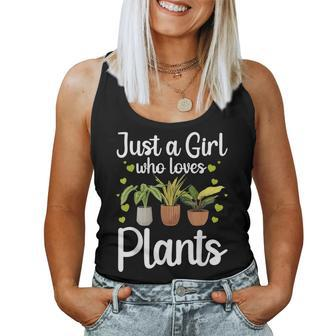 Cute Plant For Girls Gardening Plant Lovers Women Tank Top - Monsterry DE