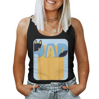 Dad And Mom Birthday Boy Dog Family Party Decorations Women Tank Top | Mazezy CA
