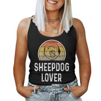 Damen Lustiger Schäferhund-Liebhaber Im Retro- Für Welpenbesitzer Mutter Und Papa Mit-Ausschnitt Tank Top Frauen - Geschenkecke