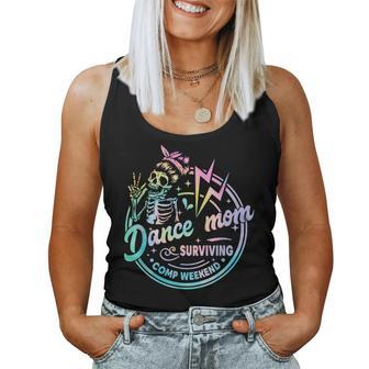 Dance Mom Weekends Coffee Dance Comps Tie Dye Girls Women Tank Top | Mazezy CA