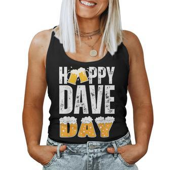 Dave Name Matching Birthday Beer Christmas Idea Women Tank Top | Mazezy