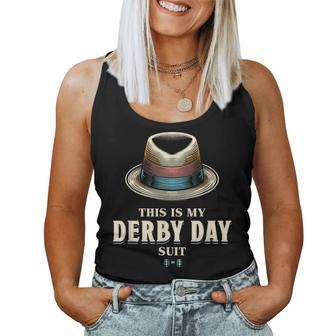 This Is My Derby Suit Derby 2024 Horse Racing Women Tank Top - Seseable