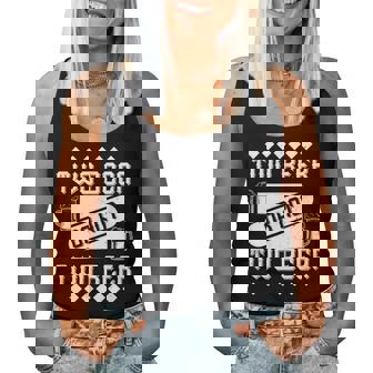 Dos Cervezas O No Dos Cervezas Beer Lover Camiseta sin mangas para mujer - Regaloses