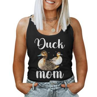Duck Mom Duck Owner Duck Mama Duck Farmer Women Tank Top - Monsterry AU