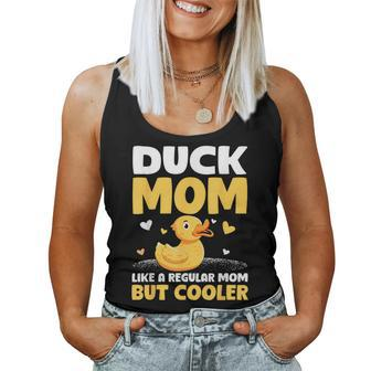 Duck Mom Like A Regular Mom But Cooler Mother's Day Women Tank Top - Monsterry DE