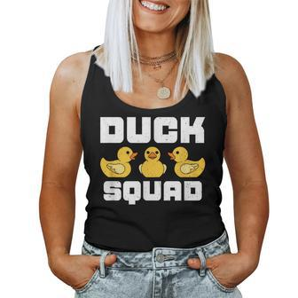 Duck Squad Animal Duck Lover Women Tank Top | Mazezy