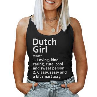 Dutch Girl Netherlands Country Home Roots Descent Women Tank Top - Monsterry UK