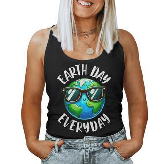 Earth Day Teacher Earth Day Everyday 2024 Earth Day Women Tank Top | Mazezy AU