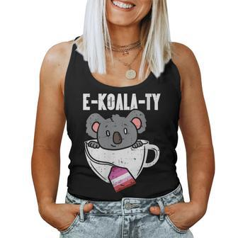 Ekoalaty Lesbian Pride Tea Equality Butch Lgbt Animal Women Tank Top - Monsterry