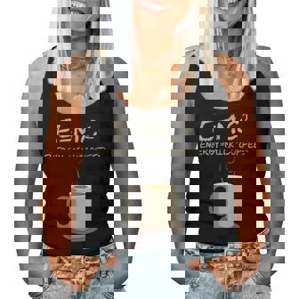 EMc2 Science Coffee Energy Milk Coffee Women Tank Top - Thegiftio
