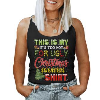 Family Matching Christmas Sweater Ugly Xmas 2023 Women Women Tank Top - Seseable