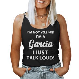 Family Surname Garcia Reunion Last Name Tag Women Tank Top - Seseable