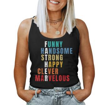 Father's Day From Daughter Son Wife For Husband Dad Women Tank Top - Monsterry UK