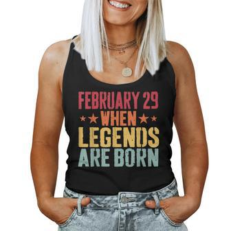 February 29 Birthday For & Cool Leap Year Women Tank Top - Monsterry UK