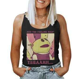 Are You Feeling Mad Groovy Wonderful Girl Women Tank Top | Mazezy