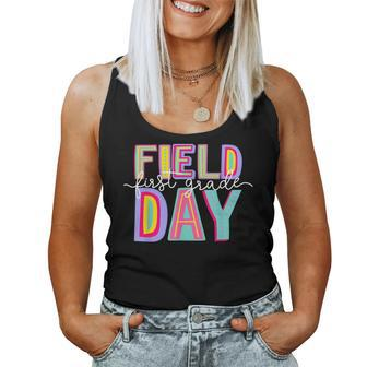 Field Day Fun Day First Grade Field Trip Student Teacher Women Tank Top - Monsterry CA