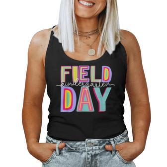 Field Day Fun Day Kindergarten Field Trip Student Teacher Women Tank Top - Monsterry CA