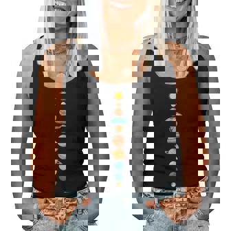 Flat Earth Society Planet Solar System Women Women Tank Top - Thegiftio