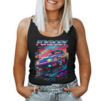 Foxbody Foxbody Nation Foxbody Stang Car Enthusiast Women Tank Top - Monsterry AU