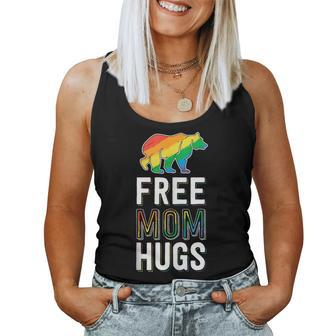 Free Mom Hugs Pride Proud Mom Lgbtq Parent Lgbt Women Tank Top - Monsterry CA