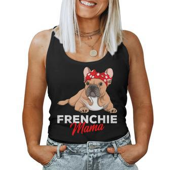 Frenchie Mama French Bulldog Dog Mom Cute Girls Women Tank Top - Monsterry AU