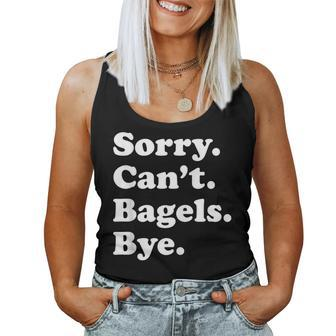 Bagel For Boys Or Girls Women Tank Top - Monsterry CA