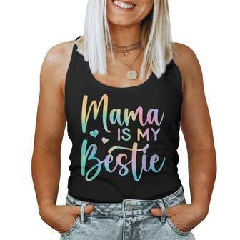 Bestie Mom Life Matching Mama Is My Bestie Women Tank Top - Monsterry DE