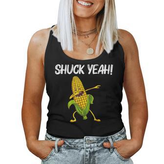 Corn For Corn On The Cob Costume Farmer Women Tank Top - Monsterry UK