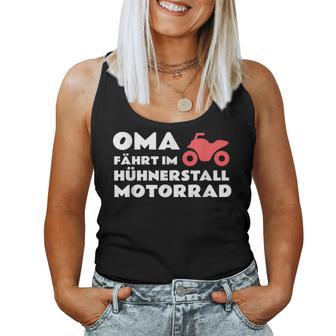 With Grandma Rides Im Hühnerstall Motif Tank Top Frauen - Geschenkecke