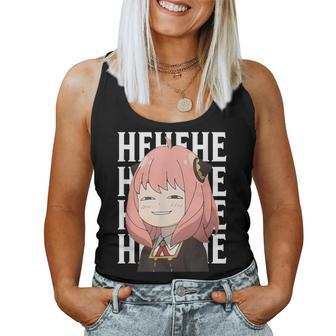 Emotion Smile Hi A Cute Girl For Family Holidays Women Tank Top - Monsterry DE