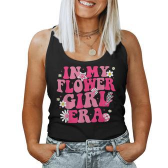 In My Flower Girl Era Retro Groovy Flower Girl Women Tank Top - Seseable