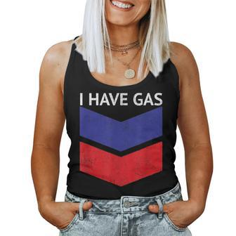 I Have Gas Vintage Distressed Women Women Tank Top - Monsterry