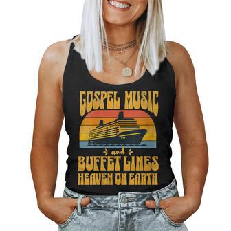 Gospel Music Cruise Christian Cruiser Vacation Apparel Women Tank Top - Monsterry