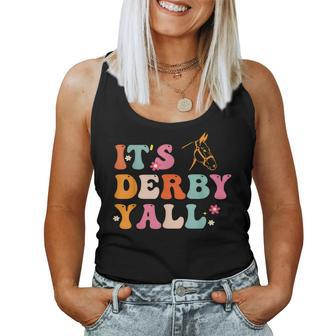 Horse Racing It's Derby Yall Women Tank Top - Seseable