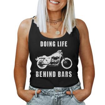 Life Behind Bars Motorcycle Biker For Women Women Tank Top - Monsterry UK