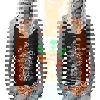 Magic Mushroom Alien Trippy Shroom Lsdweed Acid Trip Women Tank Top - Thegiftio UK